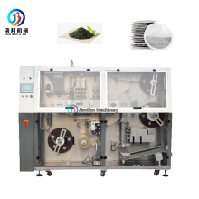 Automatic round bag packaging machine for herbal tea bag coffee pod packing machine